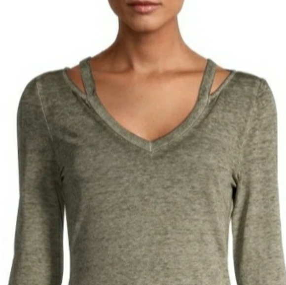 Derek Heart Top/Size Large/NWT - Picture 2 of 7